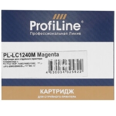Картридж струйный для принтеров Brother PL-LC1240M MFC-J6510DW/6710DW/6910DW/DJ525 Magenta водн ProfiLine