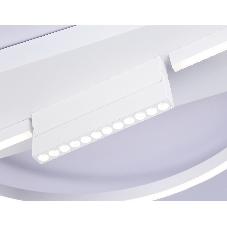 Светильник Ambrella light FL51459/1+1 WH белый 72W 3000K-6400K+4200K D600*110 (ПДУ РАДИО 2.4G)