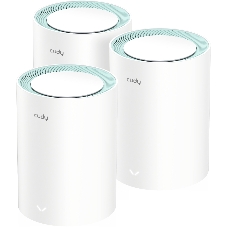 Бесшовный Mesh роутер Cudy M1500 (M1500(3-PACK)) AX1500 10/100/1000BASE-TX (упак.:3шт)