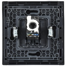 Розетка компьютерная RJ45 кат.6 IEK FORTE&PIANO FP131 черный