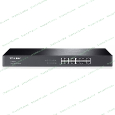 Коммутатор TP-Link SMB TL-SG1016 Коммутатор 16-port Gigabit Switch, 1U 19-inch rack-mountable steel case