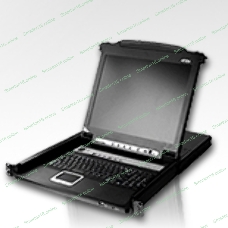 Квм консоль ATEN SINGLE RAIL 16P PS/2-USB LCDKVMP 19INCH (CL5716NR).