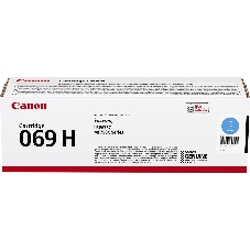 Картридж лазерный Canon 069HC (5097C002/004) голубой (5500 стр., повышенной емкости) для Canon MF752Cdw/754Cdw, LBP673Cdw