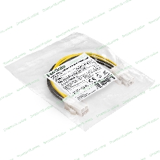Удлинитель кабеля питания материнской платы +12V ExeGate EX-EXT-4M4F-0.2 (4pin EPS12V M/4pin EPS12V F, 0,2м)