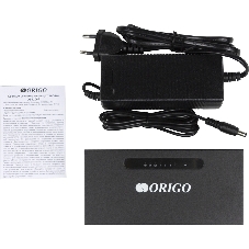 Коммутатор неуправляемый PoE ORIGO OS1206P/60W/A1A 4x100Base-TX PoE+, 2x100Base-TX, PoE-бюджет 60 Вт, корпус металл
