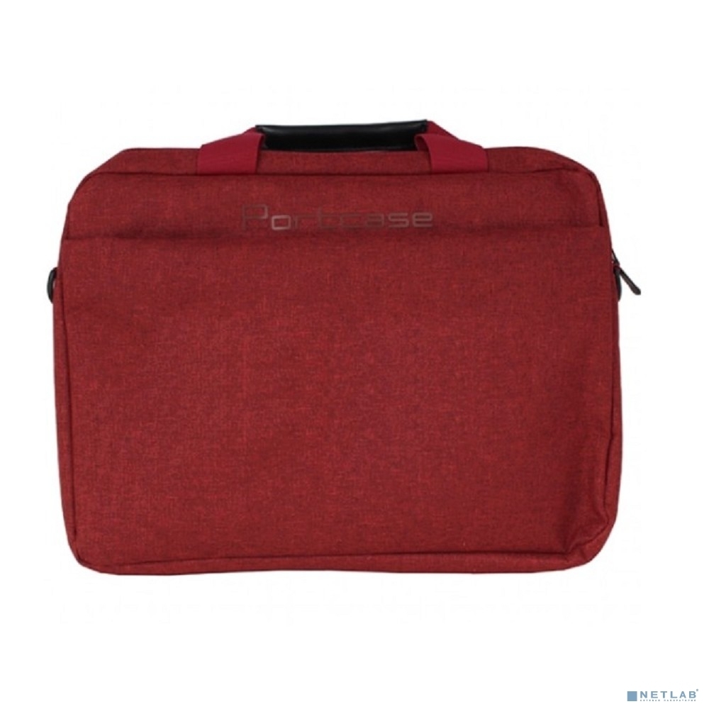 Сумка для ноутбука PORTCASE KCB-164 Red (нейлон,красная до 14