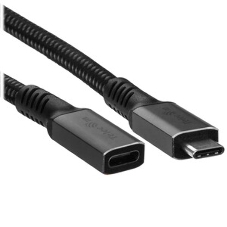 Кабель USB4 TypeCM/FM 8K@60Hz, 40Gbps, PD 240W, медь Telecom 0.8м TUS845-0.8M