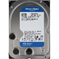 Жесткий диск Western Digital SATA 6Tb 6Gb/S 256MB BLUE WD60EZAX WDC