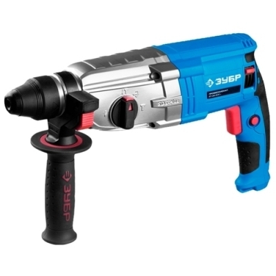 Перфоратор Зубр ЗП-32-1100 К Профессионал, SDS-plus, 1100 Вт, 3,4 Дж, от сети