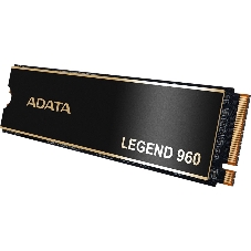 Накопитель SSD ADATA LEGEND 960, 4Tb, PCIe 4.0 x4, M.2 2280, NVMe, R/W 7400/6800, с радиатором