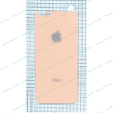 Защитное заднее стекло для iPhone 6/6S Plus золотистый