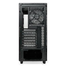 Компьютерный корпус HSPD F510, Panoramic Mid Tower, черный, TG, 0.5 SPCC, 3x120мм ARGb ATX, mATX, mITX 180/280/160мм 1x2.5