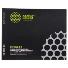 Картридж лазерный Cactus CS-C056HBK черный (21000 стр.) для Canon imageCLASS LBP320 Series/540 Series