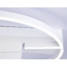 Светильник Ambrella light FL51459/1+1 WH белый 72W 3000K-6400K+4200K D600*110 (ПДУ РАДИО 2.4G)
