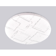 Потолочный светодиодный светильник Ambrella light FZ1032 WH белый 30W 6400K D370*55 (Без ПДУ)