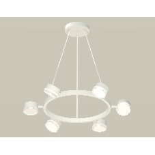 Светильник Ambrella light XB9191203/6 SWH/FR/CL белый песок/белый матовый/прозрачный GX53 (C9191, N8399)