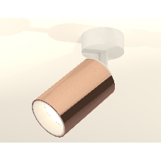 Светильник Ambrella Light XM6326001 PPG/SWH золото розовое полированное/белый песок MR16 GU5.3 (A2202, C6326, N6110)