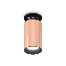 Светильник Ambrella Light XS6326101 PPG/PBK/SBK золото розовое полированное/черный полированный/черный песок MR16 GU5.3