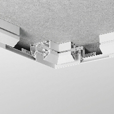 Slim Magnetic Коннектор угловой внутренний для шинопровода в натяжной потолок 85204/00 (черный) 85205/00