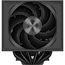 Кулер для процессора PCCooler RZ820 Display BK (290W, 4-pin PWM, LED, 169mm, Al/Cu, 8x6mm, 1x140mm + 1x150mm, 71.9/78.7CFM, 27.1/35.8dBA, 1500/2500RPM, S: 1851/1700/1200/115X/20XX, AM5/AM4, black)