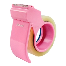 Диспенсер для клейкой ленты Kw-Trio 03328-PINK шир.50мм дл.54м