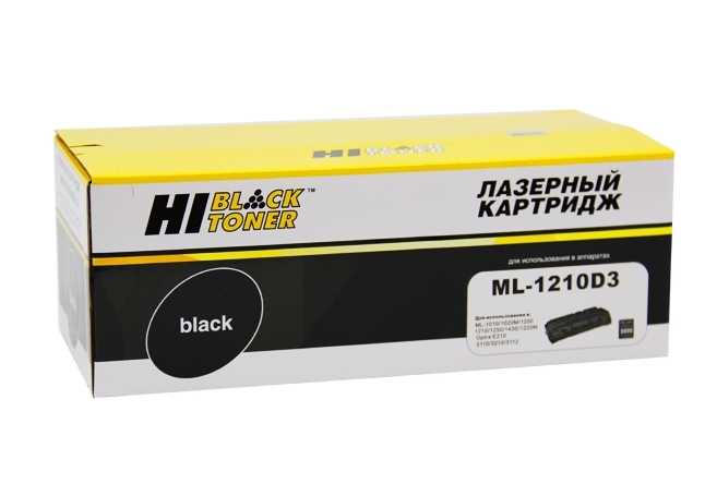 Расходные материалы Hi-Black ML-1210D3 Картридж для ML-1210/1250/Xerox 3110 (Hi-Black) ML1210D3 (3000стр.)