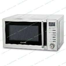 Микроволновая печь Starwind SMW5220 серебристый, 20 л, 700 Вт, переключатели - кнопки, поворотный механизм