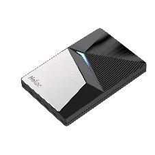 Внешний SSD Netac Z7S, 240 Gb, USB 3.2 Gen 2 Type-C, R/W 550/480, черный