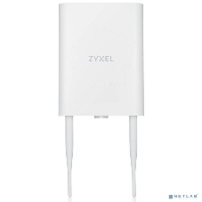 Гибридная уличная точка доступа Zyxel NebulaFlex NWA55AXE, 802.11a/b/g/n/ac/ax (2,4 и 5 ГГц), внешние антенны 2x2 (в комплекте), до 575+1200 Мбит/с, 1xLAN GE, защита от 4G/5G, без поддержки Captive po