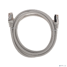 Патч-корд S/FTP Rexant cat.6a (10G), RJ45-RJ45, неэкранированный, 28AWG, LSZH, серый, 2 м