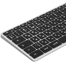 Клавиатура Satechi Slim X3 беспроводная, Bluetooth, серый