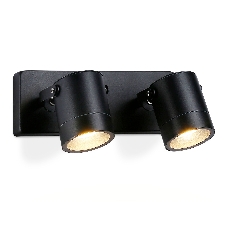 Светильник Ambrella light ST3888/2 BK черный IP54 GU10/2 max 35W 250*80*85