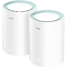 Бесшовный Mesh роутер Cudy M1500 (M1500(2-PACK)) AX1500 10/100/1000BASE-TX (упак.:2шт)