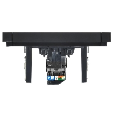 Розетка компьютерная RJ45 кат.6 IEK FORTE&PIANO FP131 черный