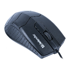 Мышь проводная Defender HIT MB-530 черный, 1000 dpi, USB, кнопки - 3