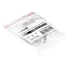 Модуль-вставка Keystone Jack RJ-45 ExeGate KJ-8P8C-U-C6-180SH-Dual (Кат.6, неэкранированная, 180 градусов, со шторками, IDC Krone/110)