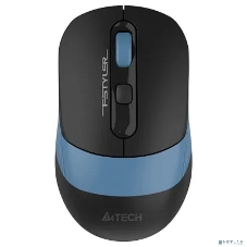 Мышь беспроводная A4Tech Fstyler FB10C черный/синий, 2000 dpi, радиоканал, Bluetooth, USB, кнопки - 4