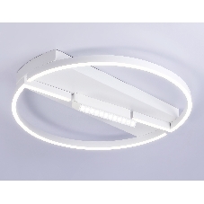 Светильник Ambrella light FL51459/1+1 WH белый 72W 3000K-6400K+4200K D600*110 (ПДУ РАДИО 2.4G)