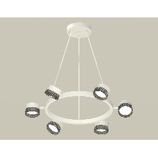 Светильник Ambrella light XB9191250/6 SWH/BK белый песок/тонированный GX53 (C9191, N8484)