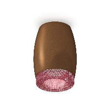 Светильник Ambrella Light XS1124010 SCF/PI кофе песок/розовый MR16 GU5.3 (C1124, N7193)