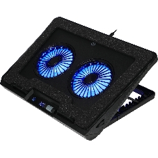 Подставка для ноутбука Digma D-NCP170-2x110RGb 18