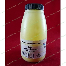 Тонер HP CLJ 1600/2600 Yellow, химический (фл. 80г) B&W Premium (Mitsubishi) фас. России