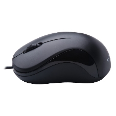 Мышь проводная Oklick 115S черный, 1200 dpi, USB, кнопки - 3