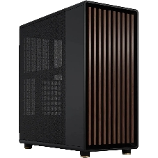 Компьютерный корпус Fractal Design North Charcoal черный без БП mATX 3x120мм 2xUSB 3.0 1xUSB3.1 audio bott PSU