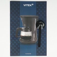 Кофеварка капельная Vitek VT-CMD1700 900Вт черный