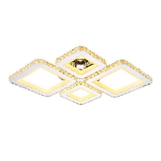 Потолочный светодиодный светильник Ambrella light FA1726/4 CH хром 3000K/4200K/6400K 108W 690*550*100 (ПДУ РАДИО 2.4G)
