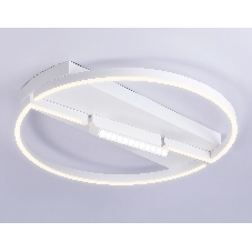 Светильник Ambrella light FL51459/1+1 WH белый 72W 3000K-6400K+4200K D600*110 (ПДУ РАДИО 2.4G)