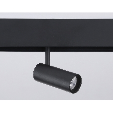 Светильник трековый светодиодный GL3814 BK черный IP20 7W 4000K 48V 24° D35*80