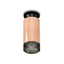 Светильник Ambrella Light XS6326102 PPG/PBK/BK золото розовое полированное/черный полированный/тонированный MR16 GU5.3