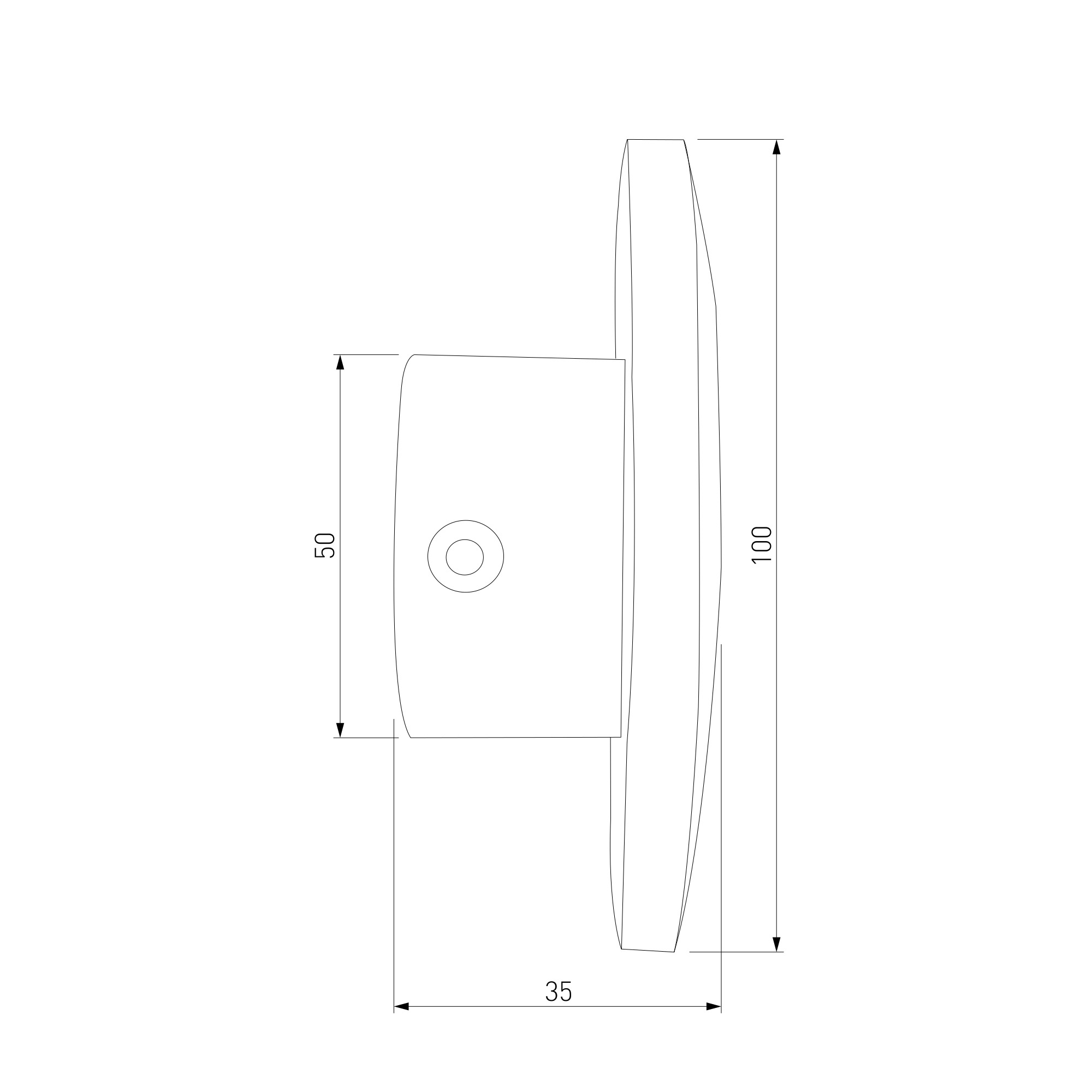 Светильник настенный светодиодный MRL LED 1126/ Mini Disc золото